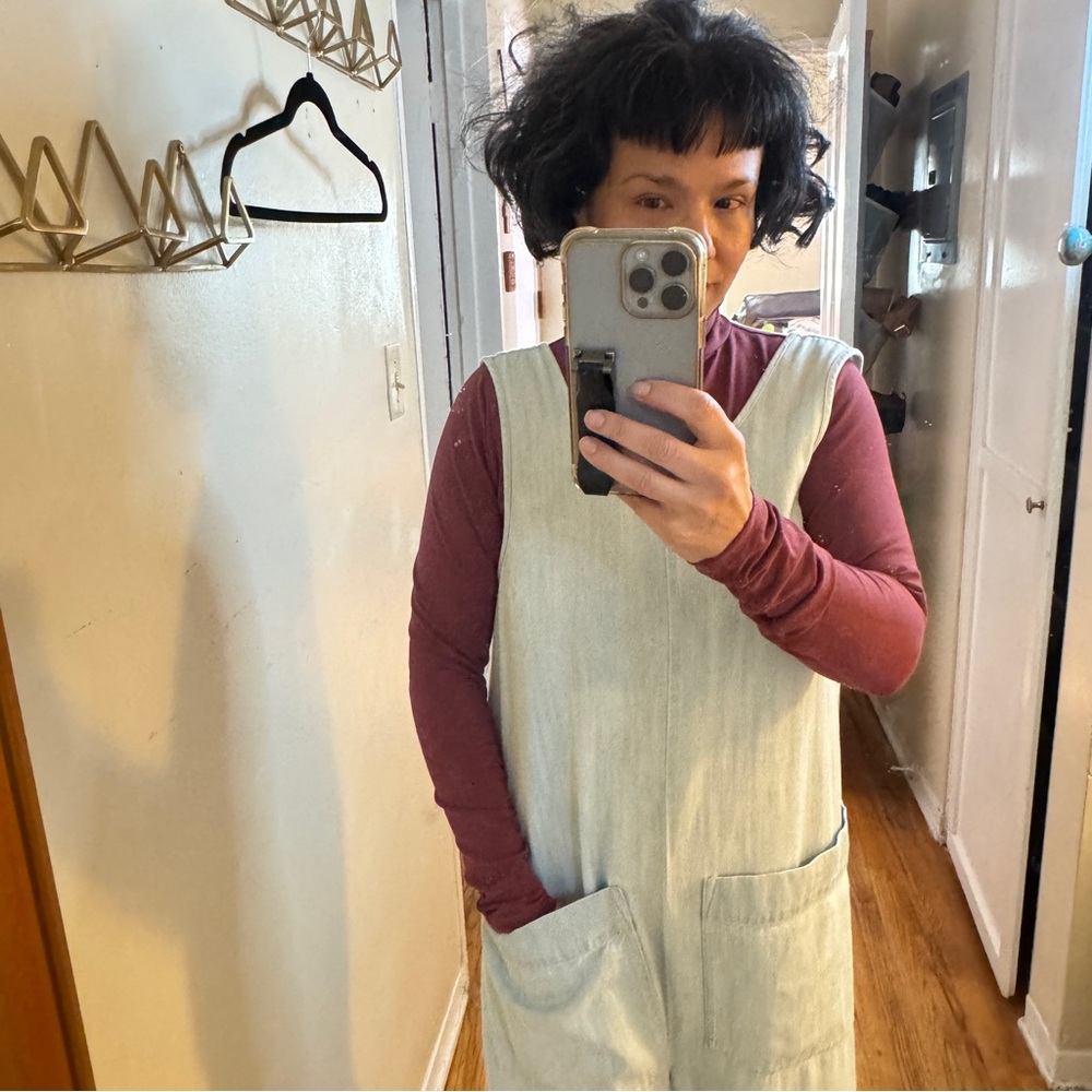 Ilana Kohn Milo Jumpsuit in Light Denim Wash - Small - Picture 8 of 9